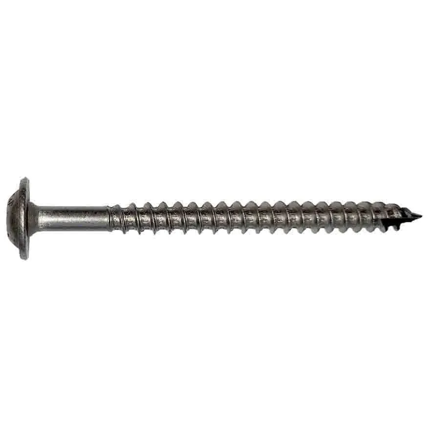 SCREW T17 BUTTON HD SQ DRV SS 316 10 X 60